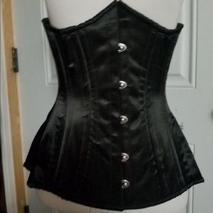 Waist trainer steel boned